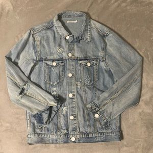 Reason Distressed Denim Jacket